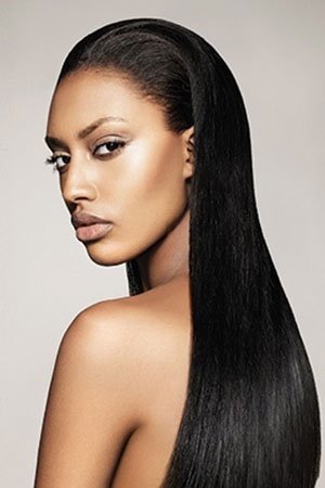 Sleek store straight hair